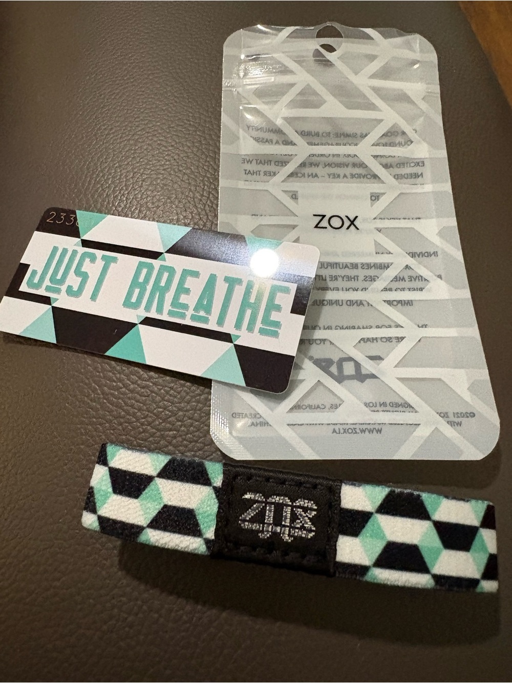 Set of 3 ZOX Wristbands